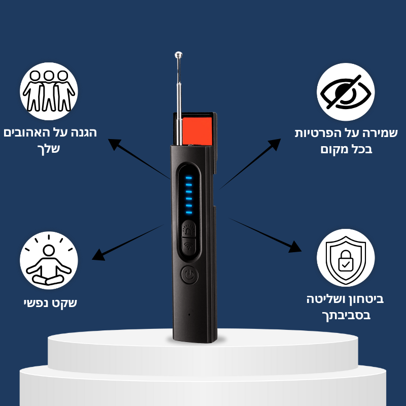 ScanLock™- גלאי מצלמות נסתרות