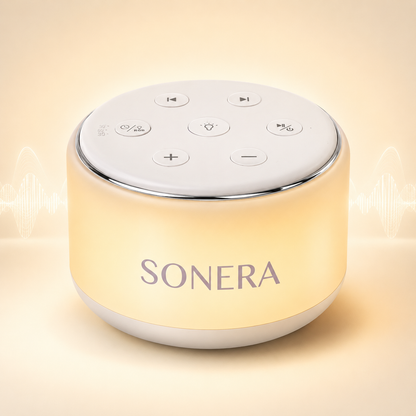 SONERA™ - מנורת רעש לבן לשינה עמוקה ורצופה
