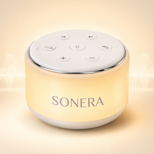 SONERA™ - מנורת רעש לבן לשינה עמוקה ורצופה