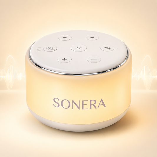 SONERA™ - מנורת רעש לבן לשינה עמוקה ורצופה